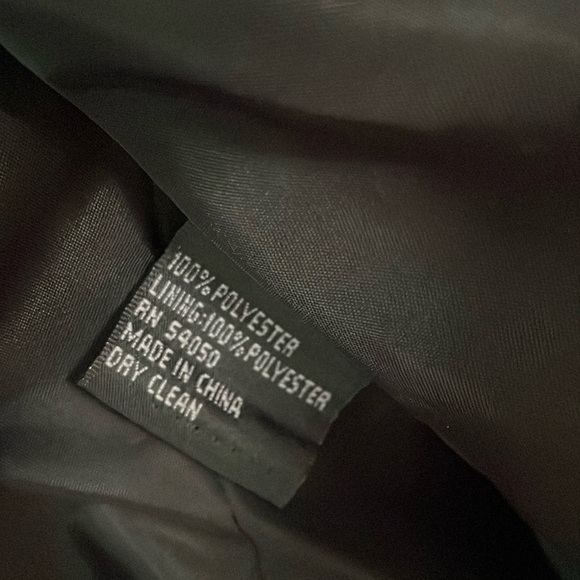 KASPER black blazer with silver buttons.  4P - Picture 3 of 8